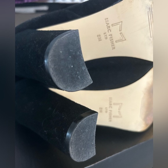 Mark Fisher Gomer Slouch Boots Black Suede size 8 - Picture 5 of 8